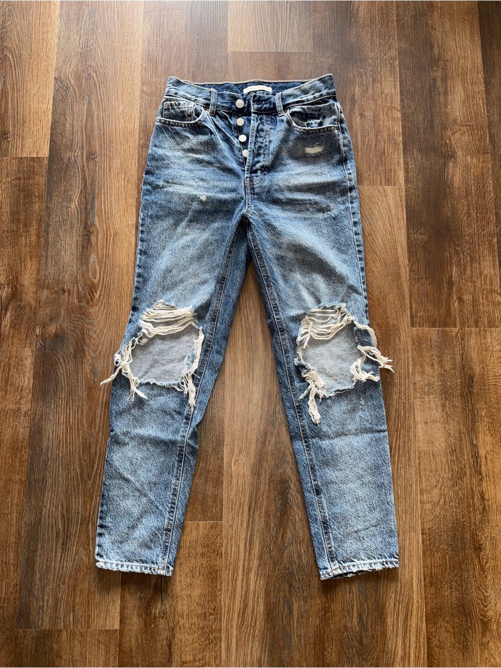 PacSun High-Rise Distressed Women's Jeans - size 24